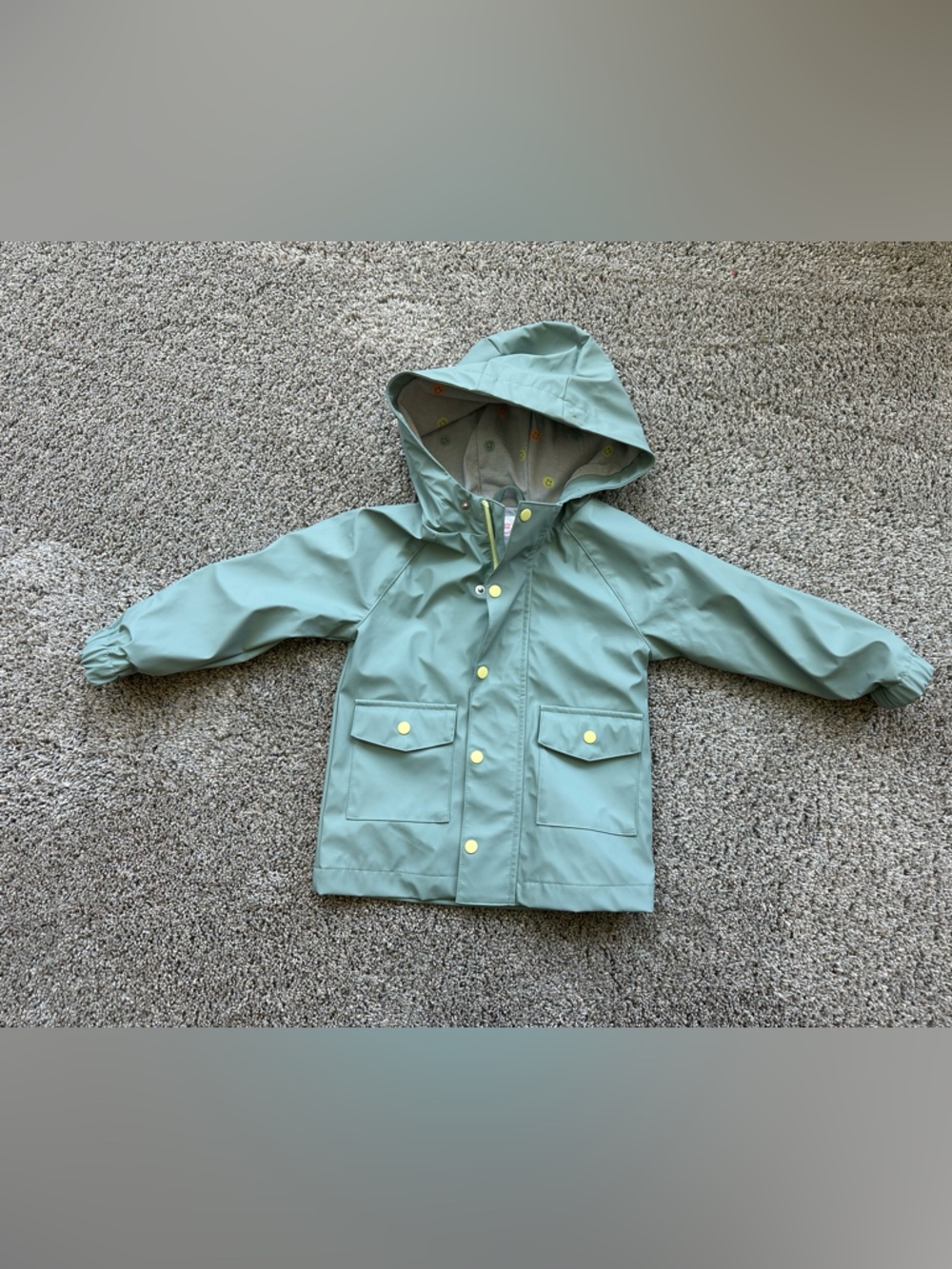 2T unisex Wonder Nation raincoat - worn once